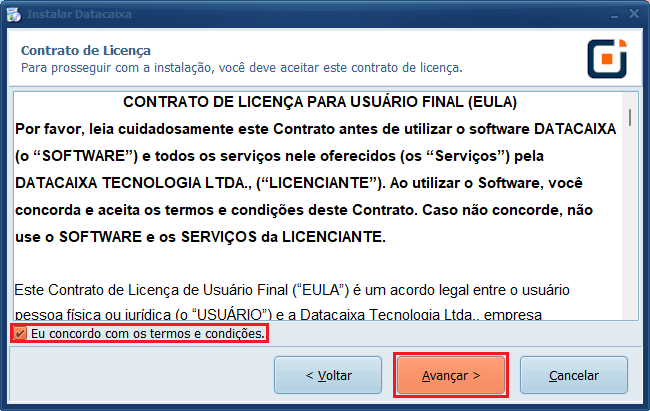 Contrato de Licença_Datacaixa | Datacaixa