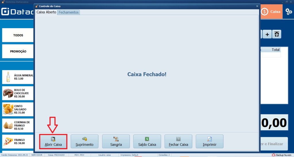 ABRIR CAIXA | Datacaixa ABRIR CAIXA