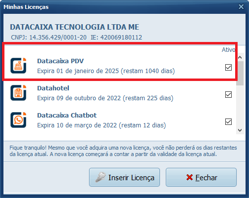 minhas-licencas | Datacaixa