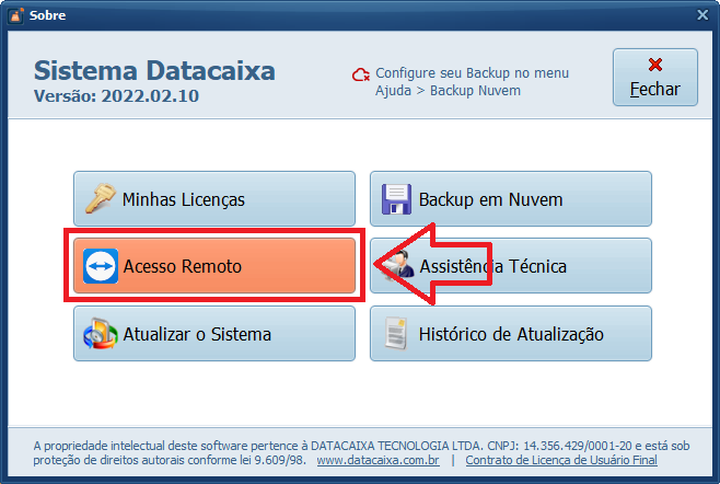 ajuda-acesso-remoto | Datacaixa