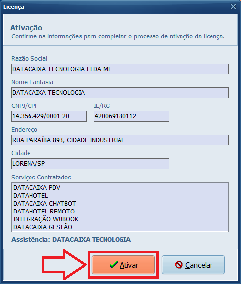 ativar-licenca | Datacaixa