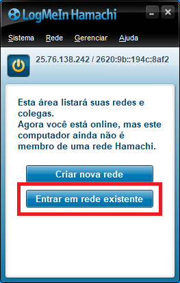entrar-em-rede-existente | Datacaixa