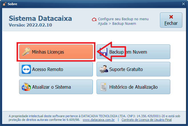 minhas-licencas | Datacaixa