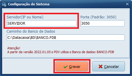 configura | Datacaixa