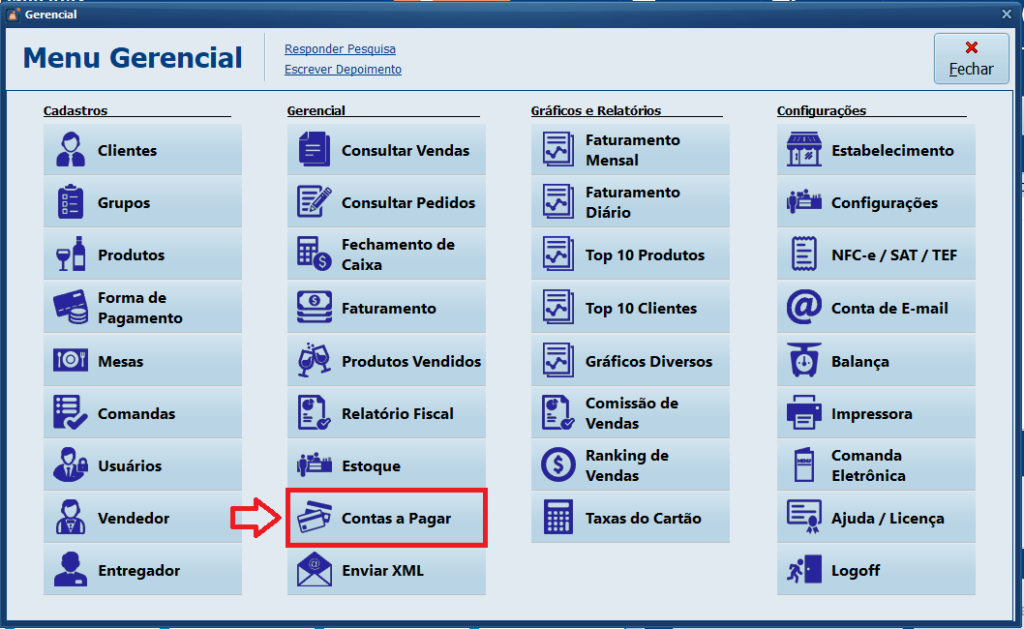 CONTAS A PAGAR | Datacaixa CONTAS A PAGAR