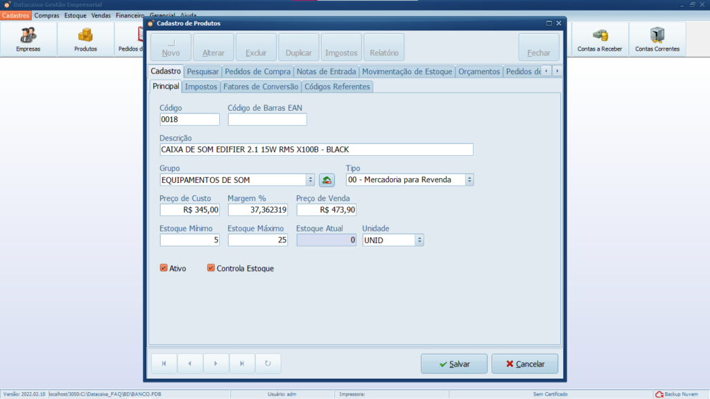 DADOS-DO-PRODUTO | Datacaixa