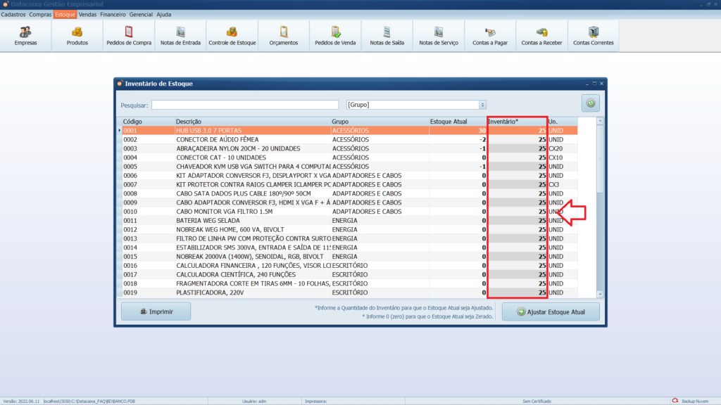 INVENTARIO-REGISTRADO | Datacaixa