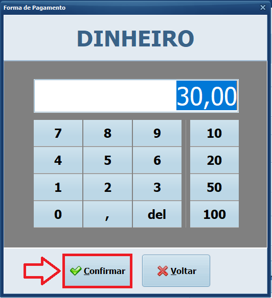 CONFIRMAR DINHEIRO | Datacaixa CONFIRMAR DINHEIRO