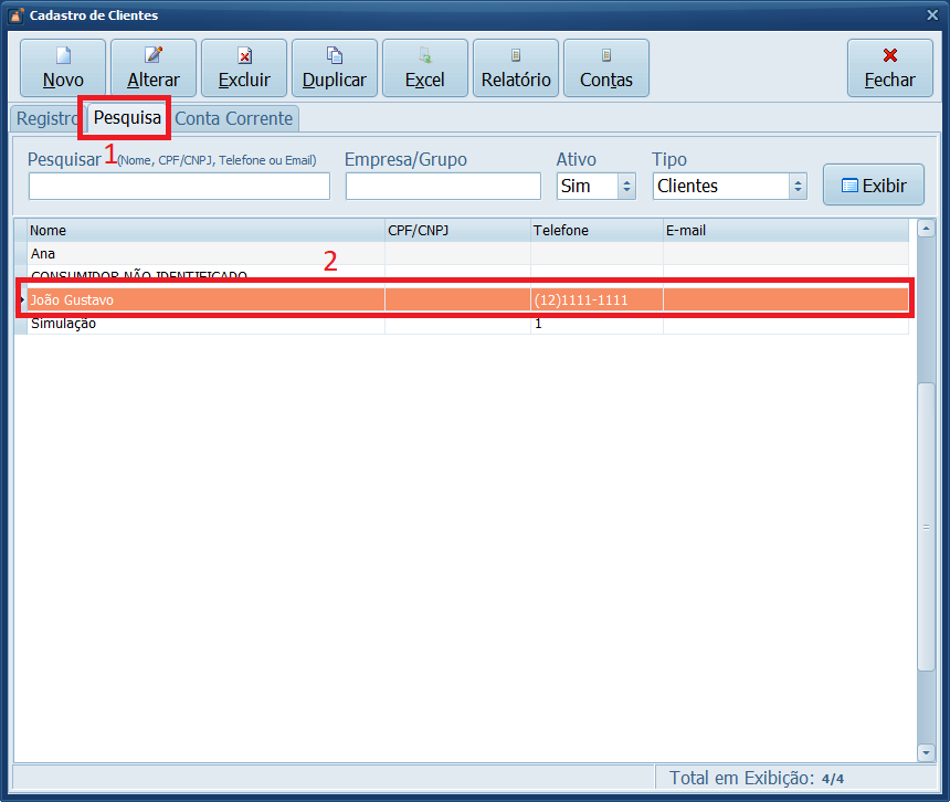 pesquisar_cliente | Datacaixa