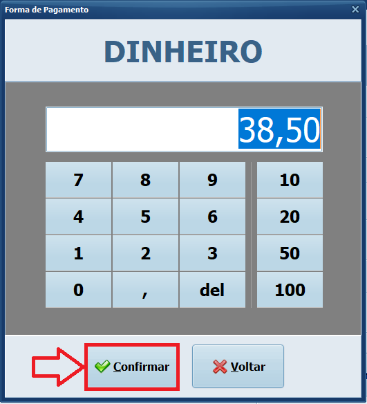 CONFIRMAR-DINHEIRO | Datacaixa