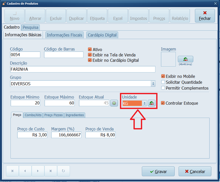 unidade kg | Datacaixa unidade kg