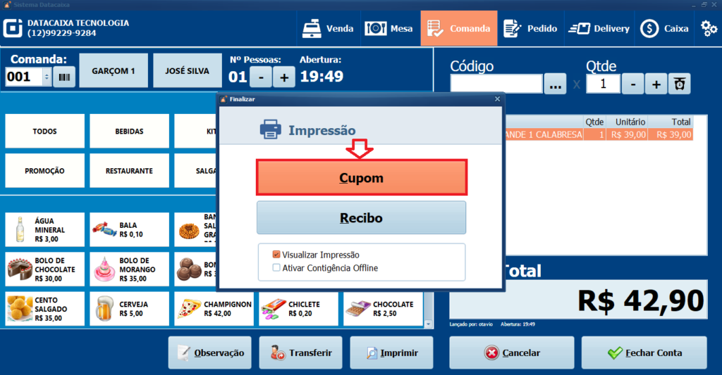 CUPOM | Datacaixa