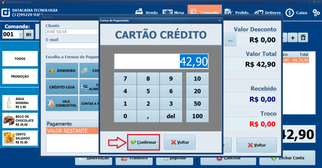 confirm | Datacaixa