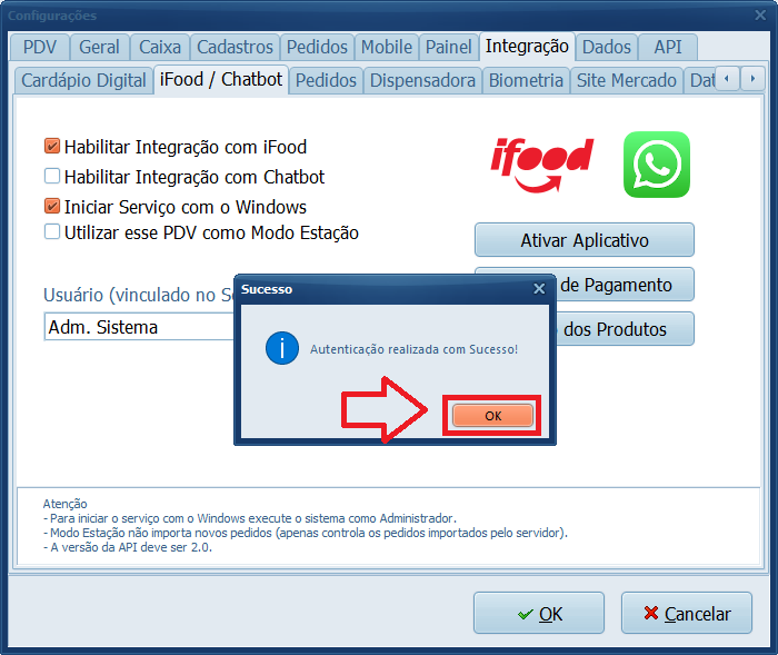 confirmar-integracao | Datacaixa