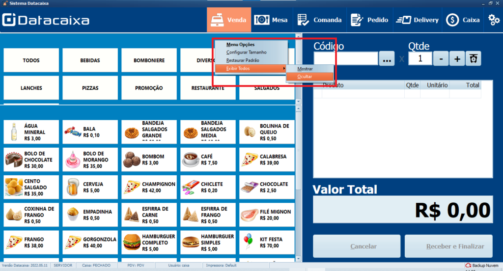 exibir-todo-desabilitar | Datacaixa