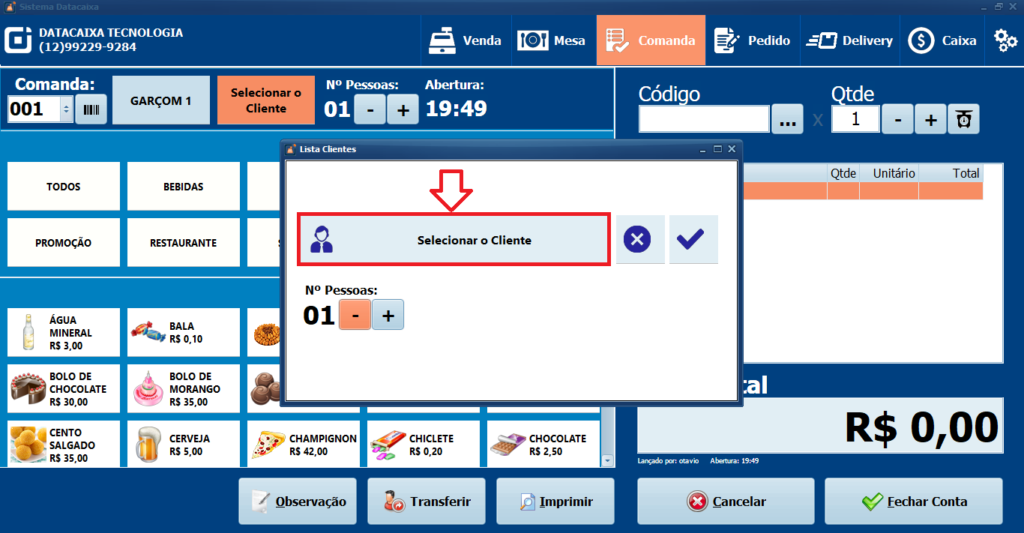 selecionar-cliente | Datacaixa