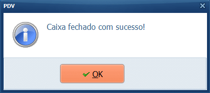 Caixa Fechado com Sucesso | Datacaixa