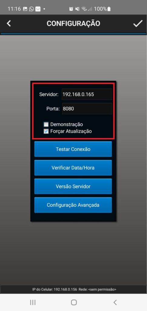 Configuracao Alterar | Datacaixa Configuracao Alterar