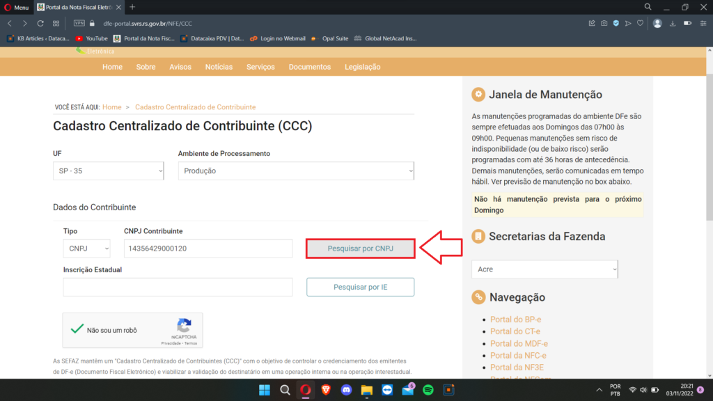 Pesquisar-por-CNPJ | Datacaixa