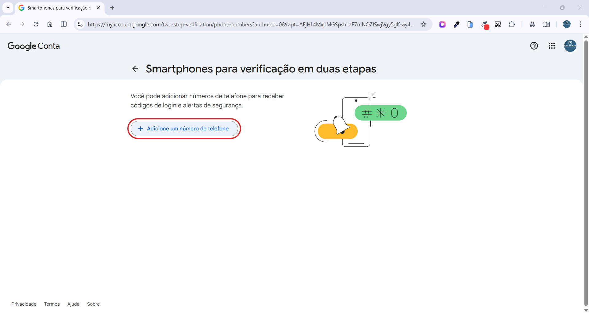 adicionar-telefone | Datacaixa