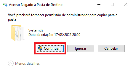 system32-confirmar-acesso-a-pasta | Datacaixa