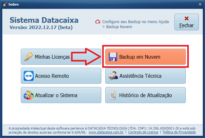 01-Backup-Nuvem | Datacaixa