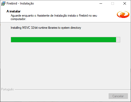 Firebird Aguardar Instalação