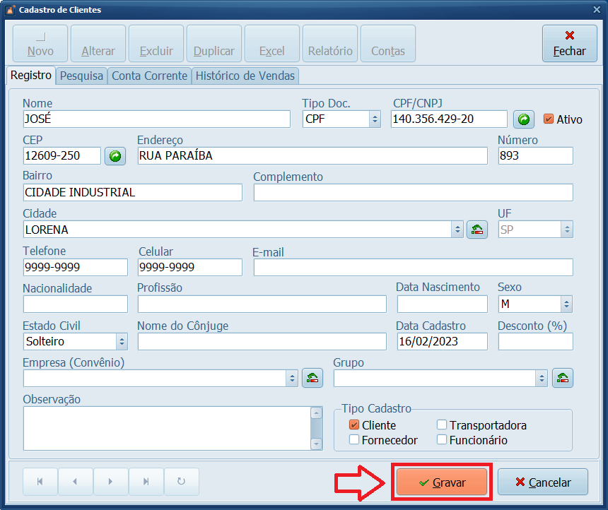 01-Cliente | Datacaixa