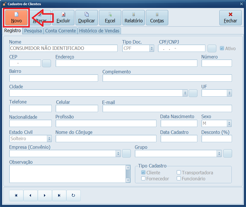 02-Novo-Cliente | Datacaixa