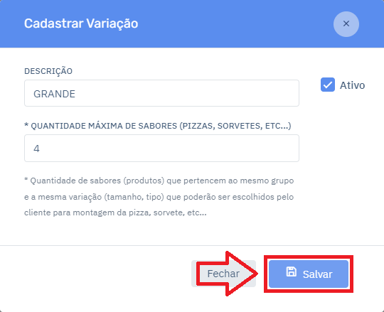 02-Cardapio-Variacoes-Grupo-Salvar | Datacaixa