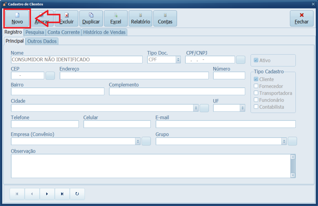 01-Cliente-Novo | Datacaixa