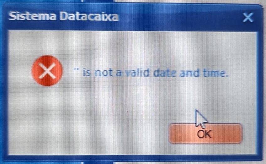 01-is-not-a-valid-date-and-time-pdv | Datacaixa