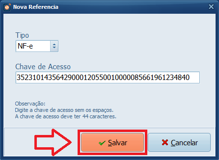 05-Salvar-Nota-Referenciada | Datacaixa Salvar Nota Referenciada