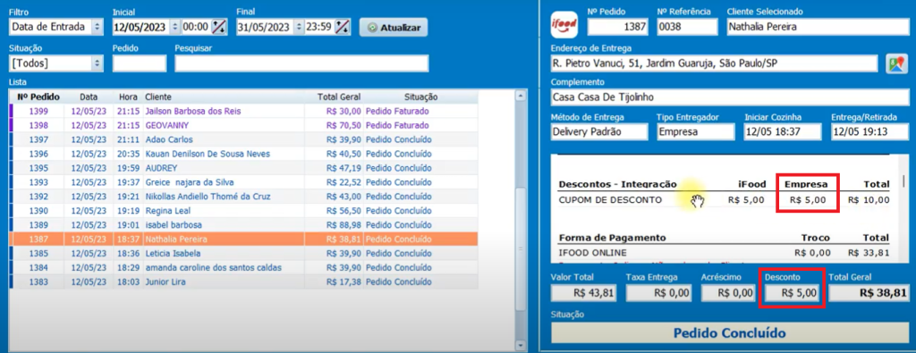 Desconto Delivery Empresa | Datacaixa Desconto Delivery Empresa