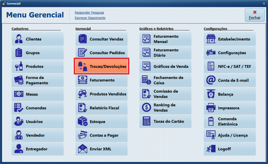Trocas Devoluções | Datacaixa Trocas Devoluções