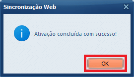 Ativação Web concluída com sucesso | Datacaixa Ativação Web concluída com sucesso