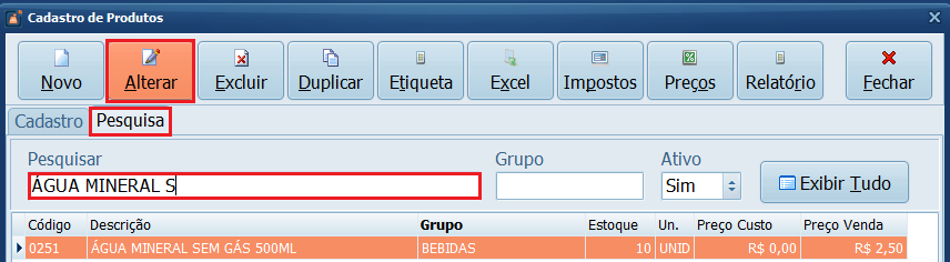 AGUA_PESQUISA | Datacaixa