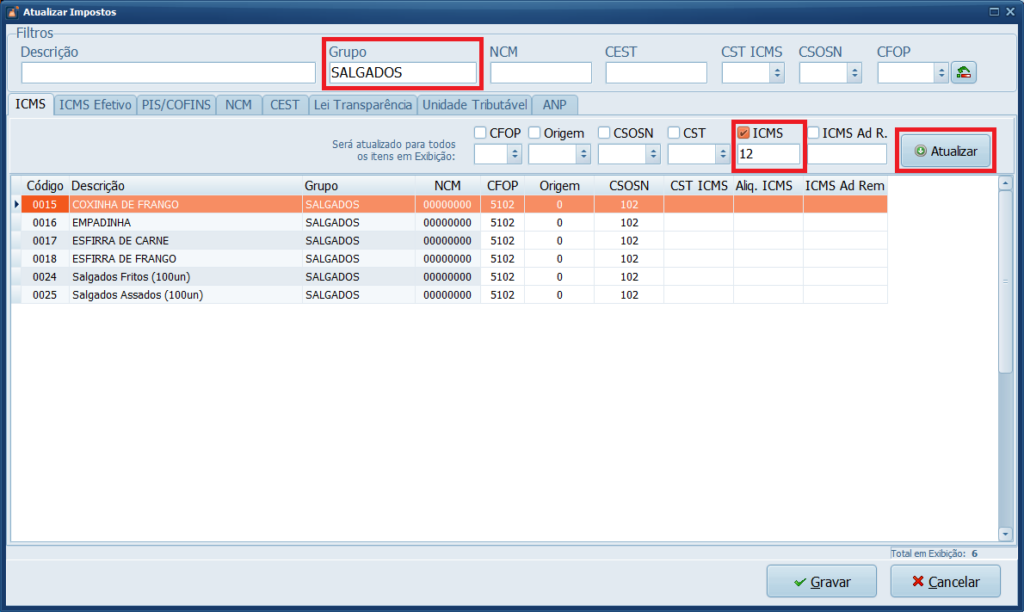 Impostos - Atualizando o ICMS | Datacaixa Impostos - Atualizando o ICMS