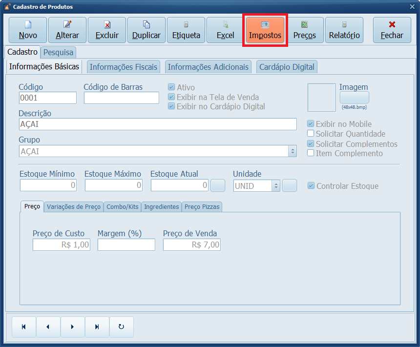 produtos-impostos | Datacaixa Impostos