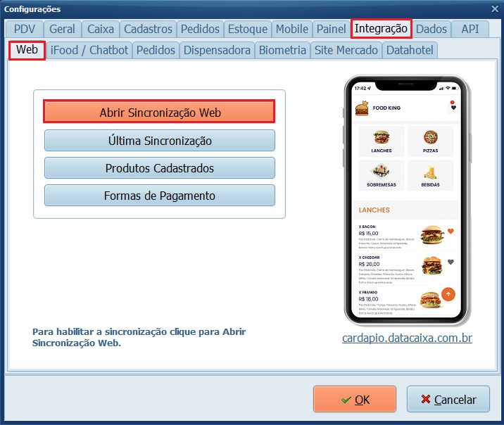 Sincronizacao_Web | Datacaixa