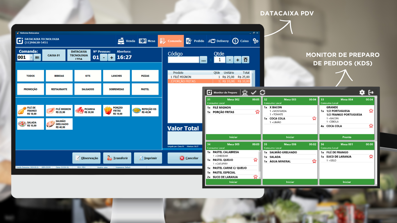 pdv-kds | Datacaixa pdv-kds
