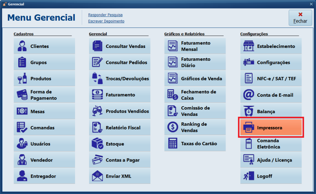 Impressora | Datacaixa Impressora
