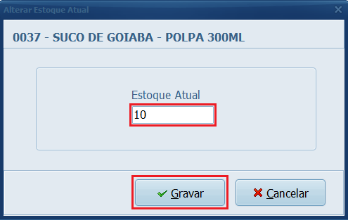 Alterar-Estoque-Atual | Datacaixa