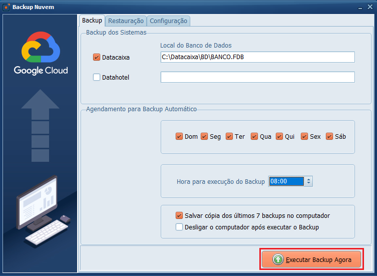 Backup-em-Nuvem | Datacaixa