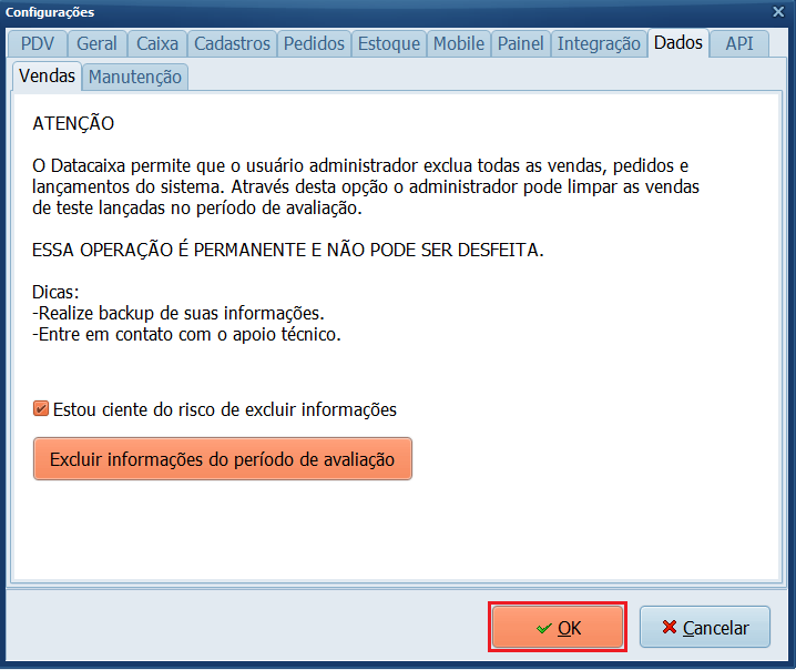 Clique-em-OK-Exclusao | Datacaixa