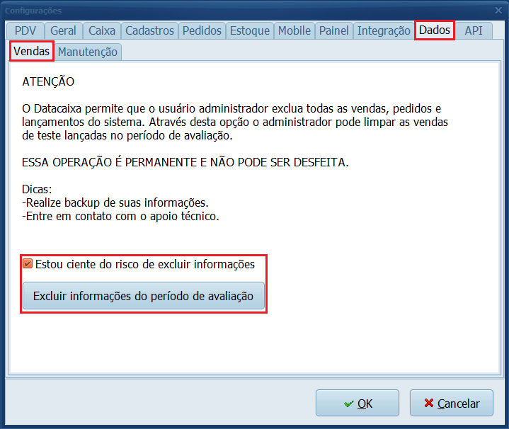 Excluir-informacoes-do-periodo-de-avaliacao | Datacaixa