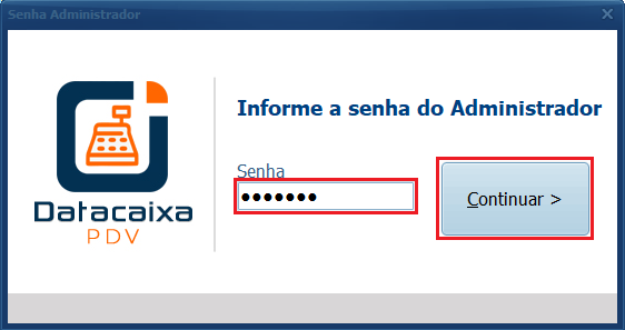 Senha-Administrador | Datacaixa
