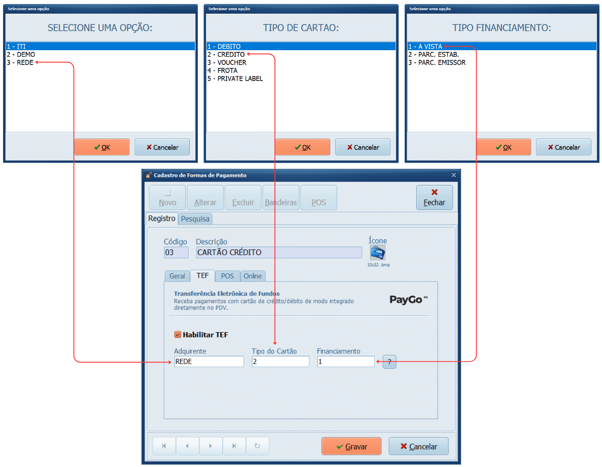 TEF-Cartao-de-Cedio-Configuracoes | Datacaixa