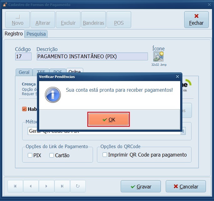 Conta Pronta para Pagamento | Datacaixa