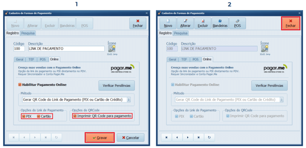 Fechar_Link de Pagamento | Datacaixa